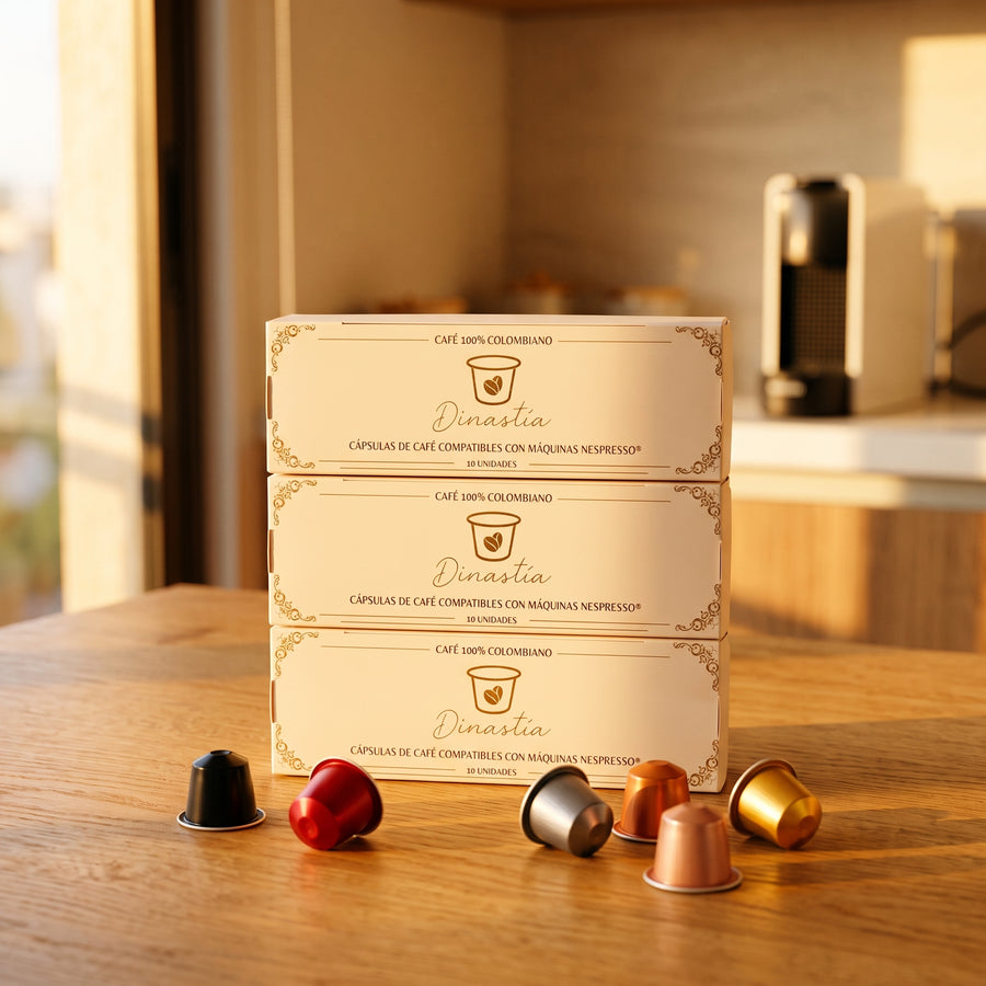Pack 30 Cápsulas compatibles con Nespresso®