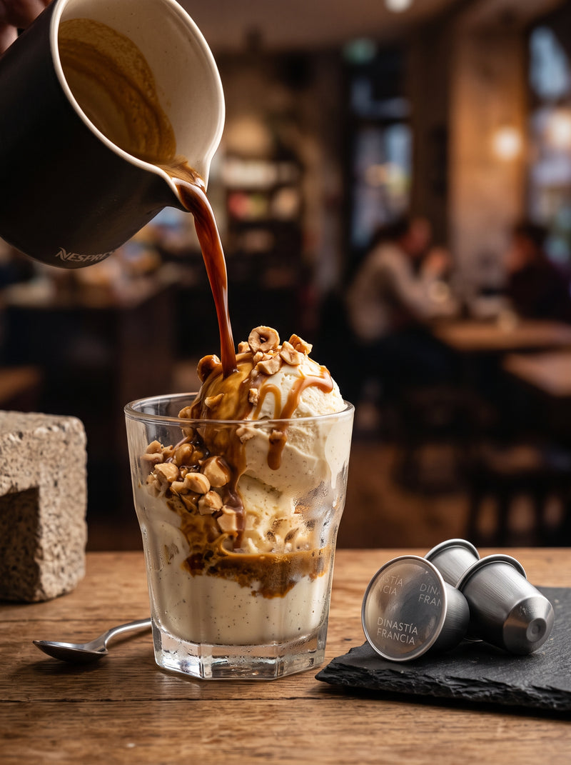 Affogato de Avellana