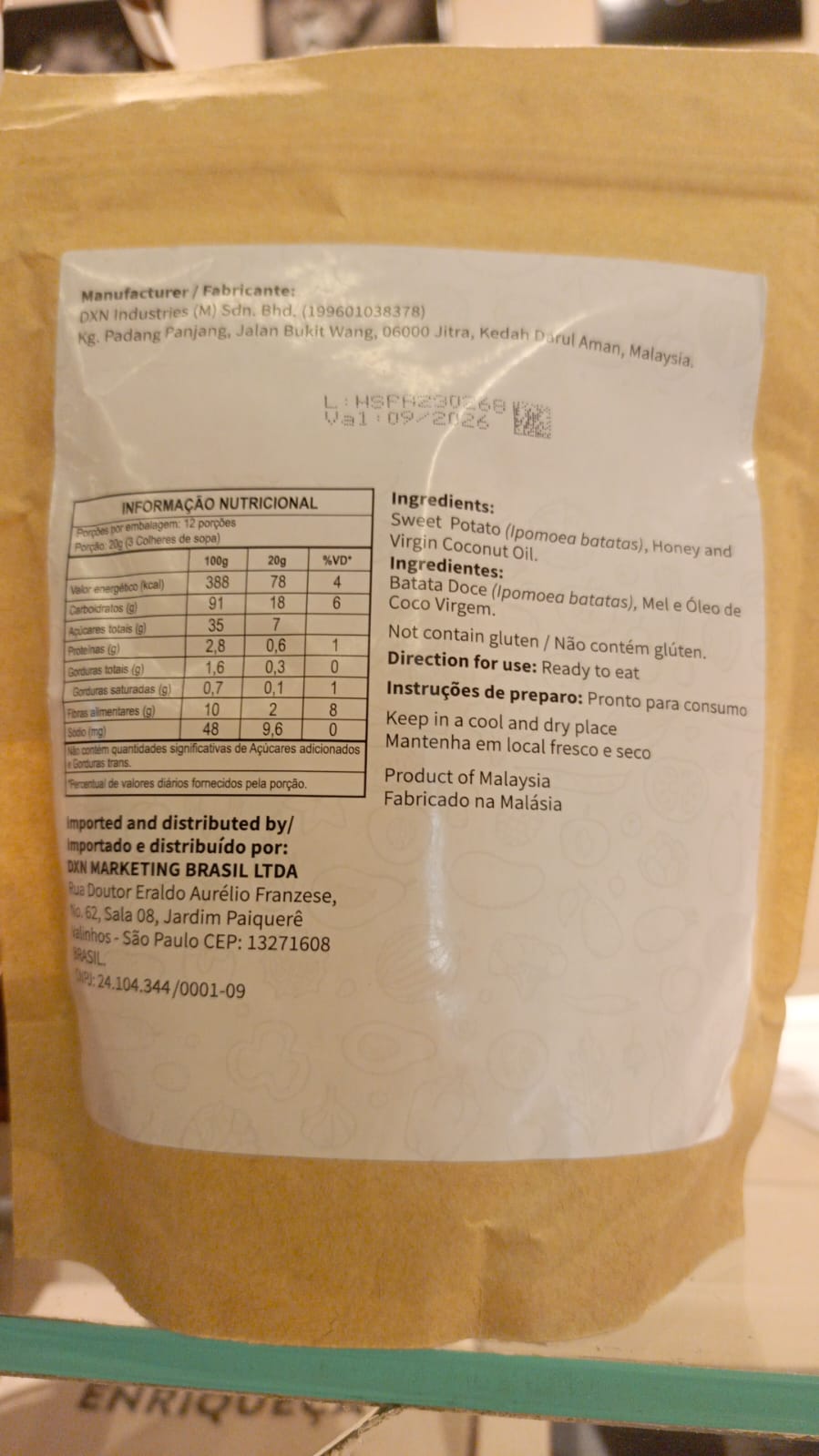 DXN Sweet Potato Candy with Honey - Imagem 4