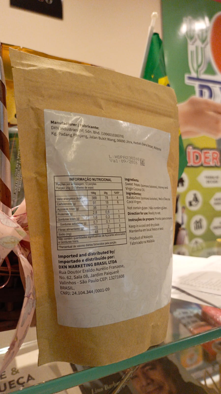 DXN Sweet Potato Candy with Honey - Imagem 2