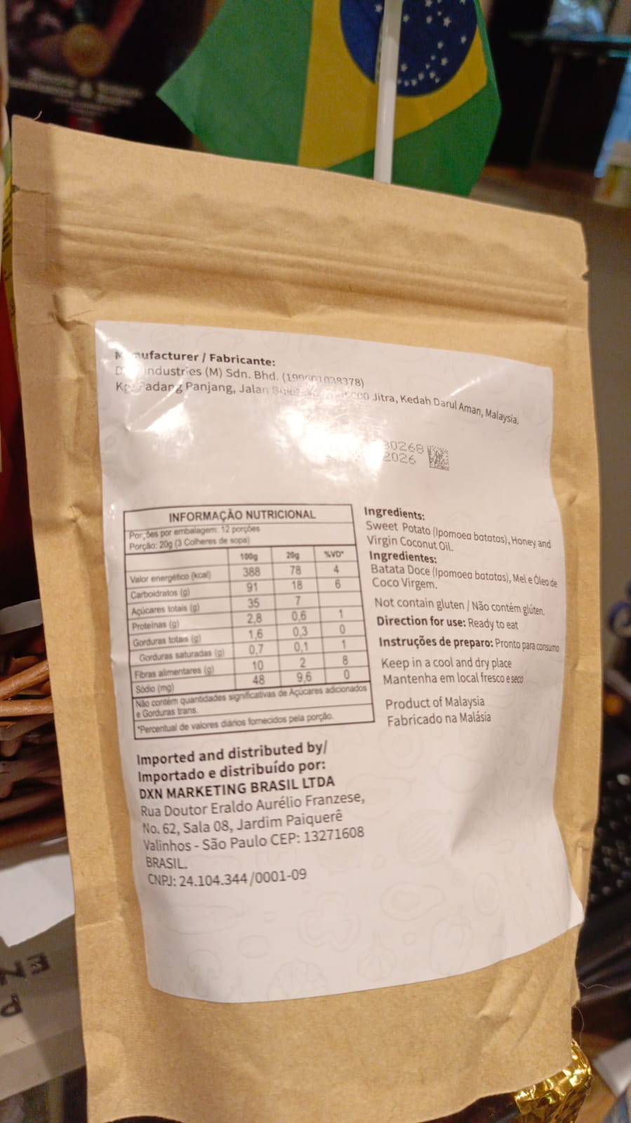 DXN Sweet Potato Candy with Honey - Imagem 3